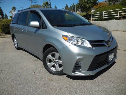 2019 Toyota Sienna for sale at ARAX AUTO SALES in Tujunga CA