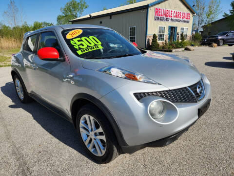 2013 Nissan JUKE for sale at Reliable Cars Sales Inc. in Michigan City IN