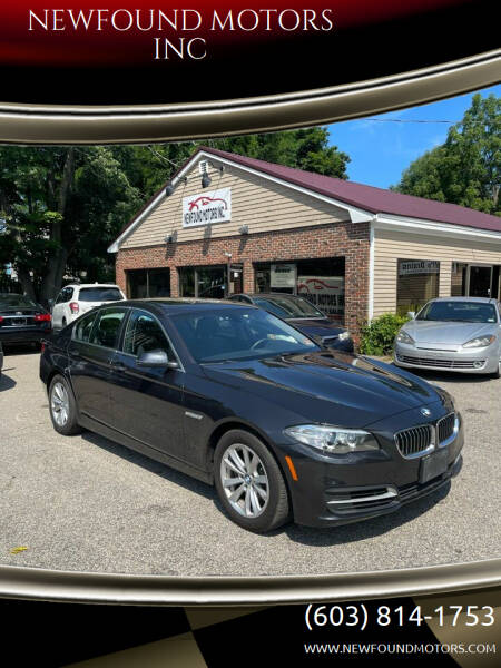 2014 BMW 5 Series for sale at NEWFOUND MOTORS INC in Seabrook NH