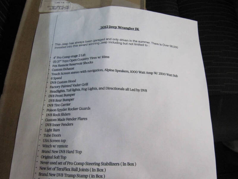 2012 Jeep Wrangler Sport