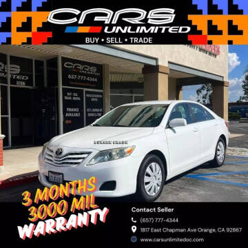 2011 Toyota Camry for sale at Cars Unlimited OC in Orange CA