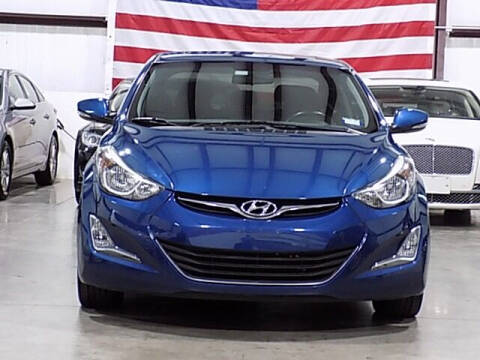 2016 Hyundai Elantra for sale at Texas Motor Sport in Houston TX