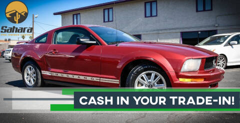 2006 Ford Mustang for sale at Sahara Pre-Owned Center in Phoenix AZ