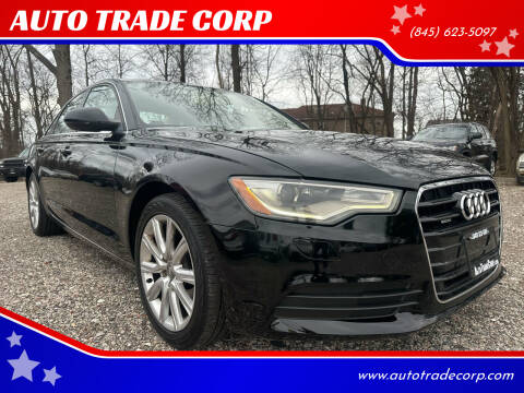 2013 Audi A6 for sale at AUTO TRADE CORP in Nanuet NY