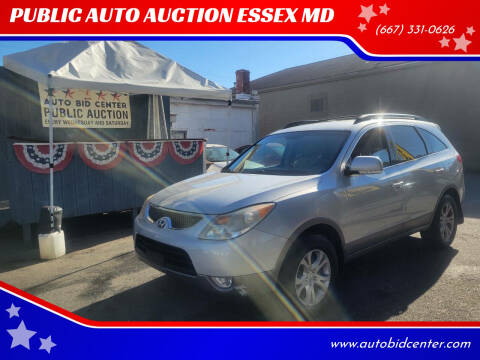 2010 Hyundai Veracruz for sale at PUBLIC AUTO AUCTION ESSEX MD in Essex MD