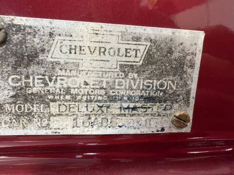 1939 Chevrolet Master Deluxe