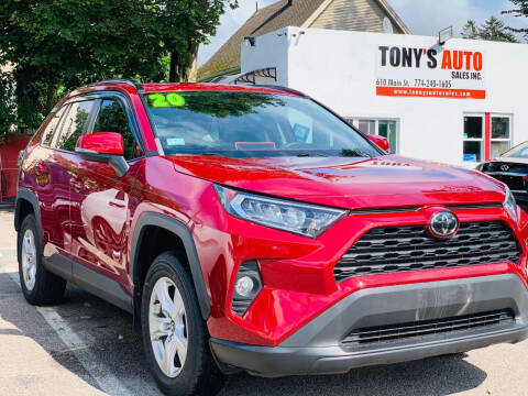 2020 Toyota RAV4 for sale at Tonny's Auto Sales Inc. in Brockton MA