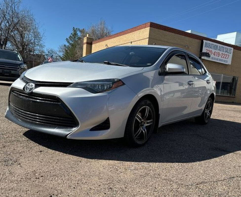 2018 Toyota Corolla for sale at MARATHON AUTO in Denver, CO