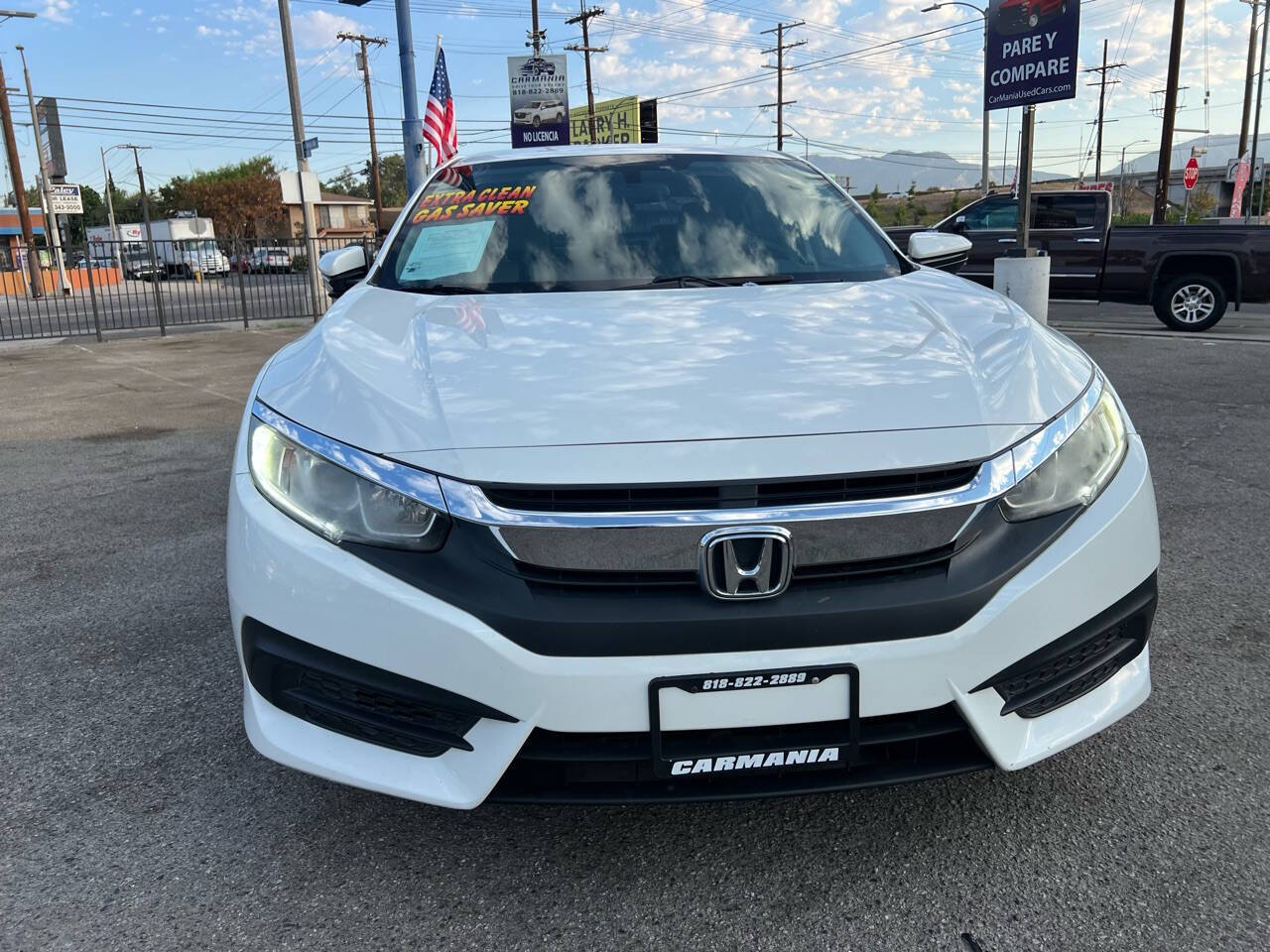 2016 Honda Civic for sale at Carmania in Panorama City, CA