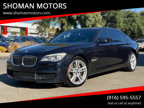 2011 BMW 7 Series for sale at SHOMAN AUTO GROUP in Davis CA