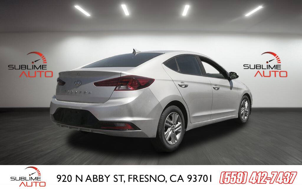 2019 Hyundai ELANTRA for sale at SUBLIME AUTO in Fresno, CA