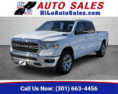 2022 RAM 1500 for sale at Hi-Lo Auto Sales in Frederick MD