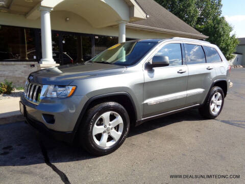 2012 Jeep Grand Cherokee for sale at DEALS UNLIMITED INC in Portage MI