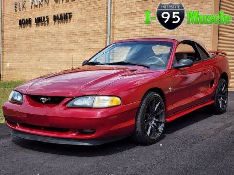 1995 Ford Mustang for sale at I-95 Muscle in Hope Mills NC
