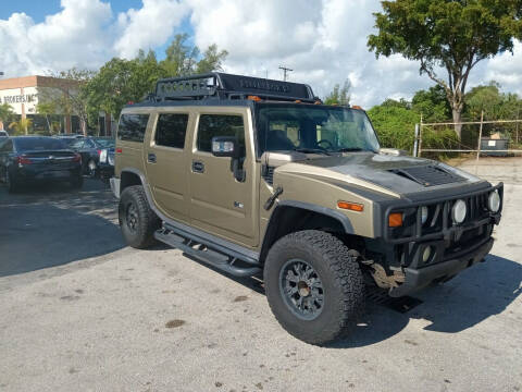 2006 HUMMER H2 for sale at LAND & SEA BROKERS INC in Pompano Beach FL