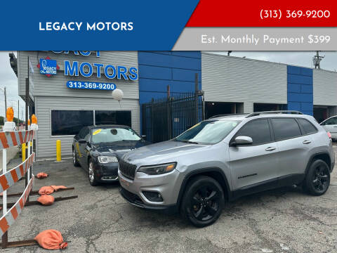 2019 Jeep Cherokee for sale at Legacy Motors in Detroit MI