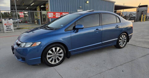 2011 Honda Civic for sale at ALWAYS MOTORS in Spring TX