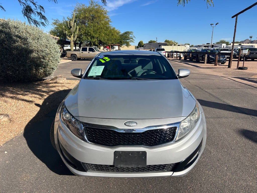 2013 Kia Optima for sale at Big 3 Automart At Double H Auto Ranch in QUEEN CREEK, AZ