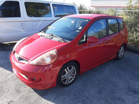 2008 Honda Fit for sale at Easy Credit Auto Sales in Cocoa FL