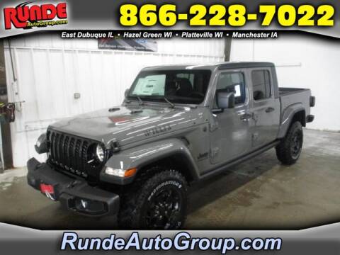 2022 Jeep Gladiator for sale at Runde PreDriven in Hazel Green WI