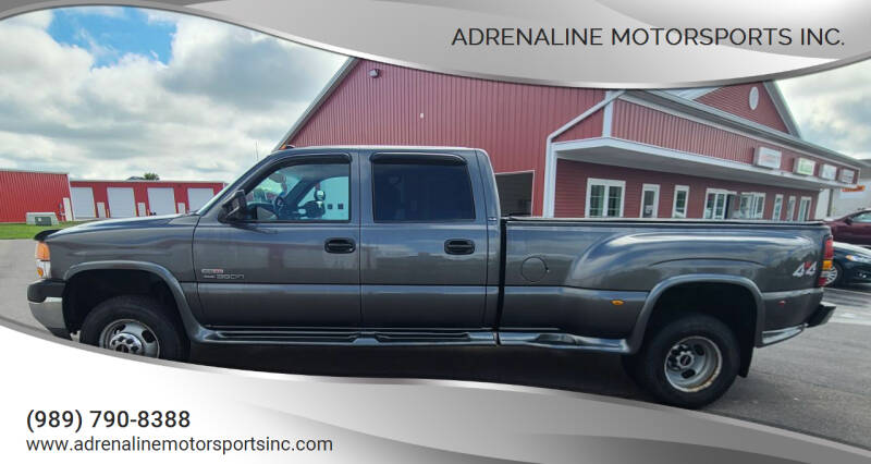 2001 GMC Sierra 3500 for sale at Adrenaline Motorsports Inc. in Saginaw MI