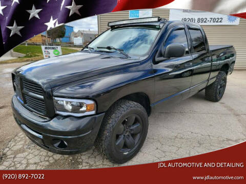 2003 Dodge Ram 1500 for sale at JDL Automotive and Detailing in Plymouth WI