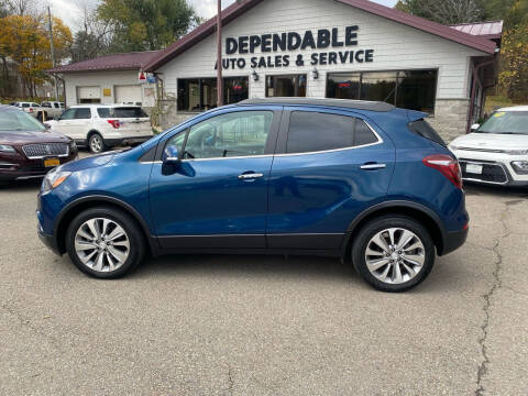 2019 Buick Encore for sale at Dependable Auto Sales and Service in Binghamton NY