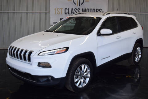 2016 Jeep Cherokee for sale at 1st Class Motors in Phoenix AZ