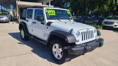 2016 Jeep Wrangler Unlimited for sale at Dunn-Rite Auto Group in Longwood FL