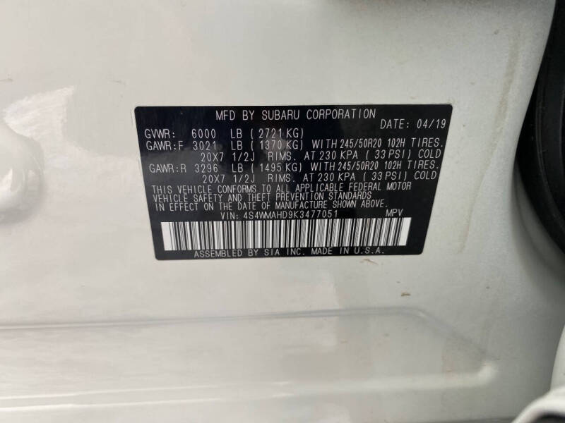 2019 Subaru Ascent Premium 7-Passenger