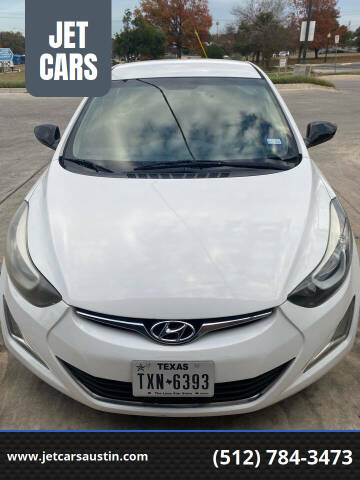 2016 Hyundai Elantra for sale at JET CARS in Austin TX