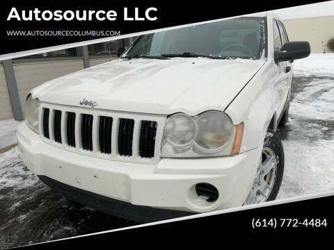 2006 Jeep Grand Cherokee for sale at Autosource LLC in Columbus OH