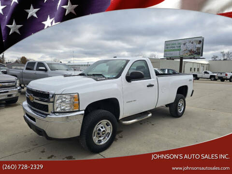 2012 Chevrolet Silverado 2500HD for sale at Johnson's Auto Sales Inc. in Decatur IN