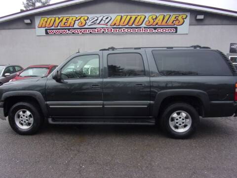 2003 Chevrolet Suburban for sale at ROYERS 219 AUTO SALES in Dubois PA