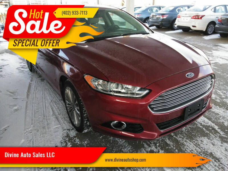 2016 Ford Fusion for sale at Divine Auto Sales LLC in Omaha NE