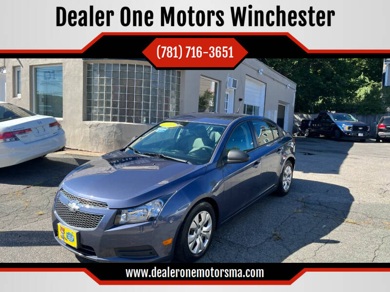 2014 Chevrolet Cruze for sale at Dealer One Motors Winchester in Winchester MA