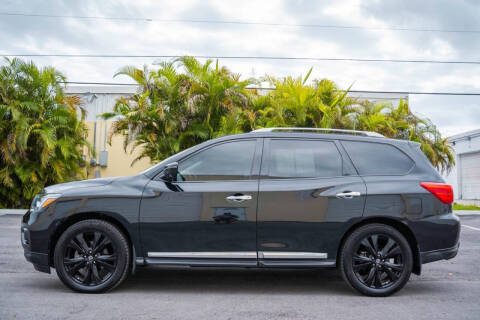 2017 Nissan Pathfinder for sale at Wholesale Motors of Florida LLC in Boca Raton FL