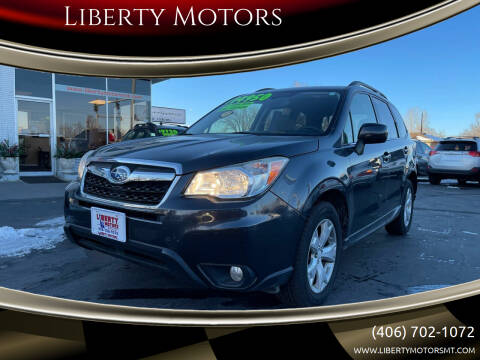 2014 Subaru Forester for sale at Liberty Motors in Billings MT
