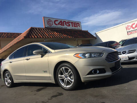 2016 Ford Fusion Energi for sale at CARSTER in Huntington Beach CA