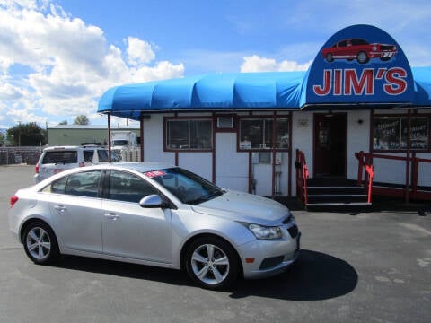 2014 Chevrolet Cruze for sale at Jim's Cars by Priced-Rite Auto Sales in Missoula MT