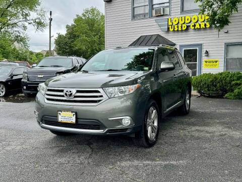 2012 Toyota Highlander for sale at Loudoun Used Cars in Leesburg VA