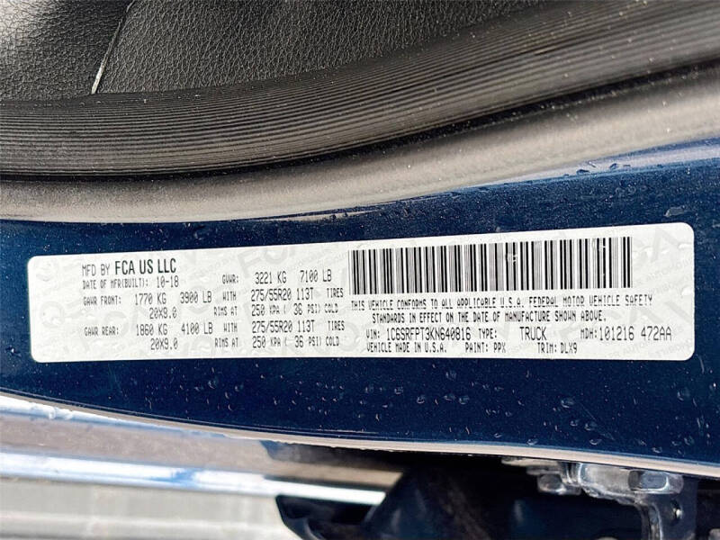 2019 RAM 1500 Limited