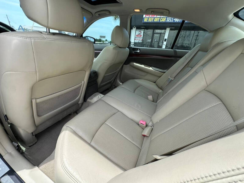 2009 Infiniti G37 Sedan Journey