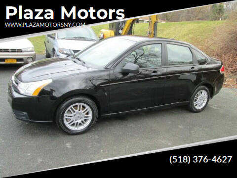 2010 Ford Focus for sale at Plaza Motors in Rensselaer NY