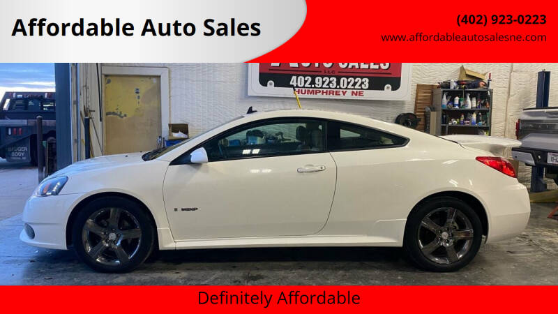 2008 Pontiac G6 for sale at Affordable Auto Sales in Humphrey NE