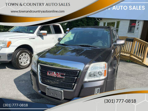 2015 GMC Terrain for sale at TOWN & COUNTRY AUTO SALES in Cumberland MD