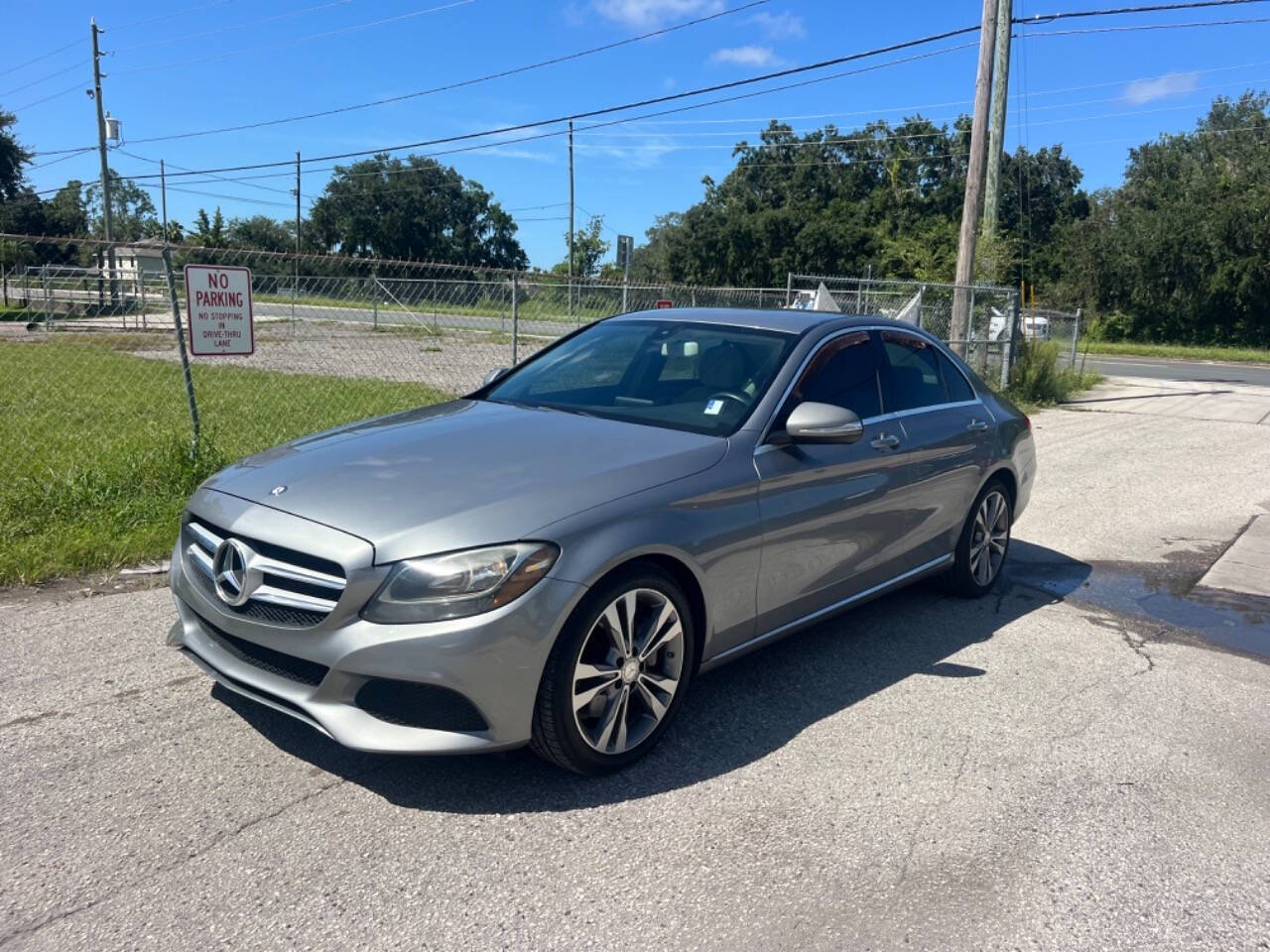 2015 Mercedes-Benz C-Class for sale at Hobgood Auto Sales in Land O Lakes, FL