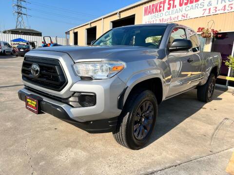 2018 Toyota Tacoma for sale at Market Street Auto Sales INC in Houston TX