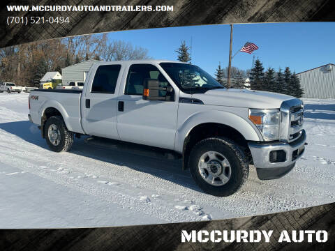 2015 Ford F-250 Super Duty for sale at MCCURDY AUTO in Cavalier ND