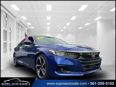 2019 Honda Accord for sale at SUPRA AUTO SALES in Riviera Beach FL